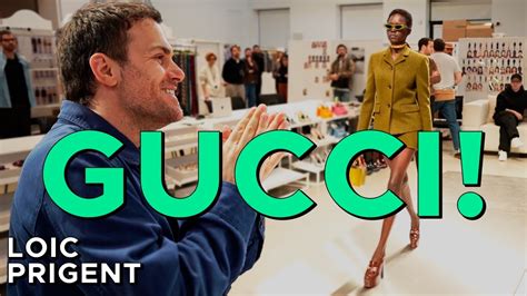 BACKSTAGE AT GUCCI! SABATO DE SARNO EXPLAINS HIS 